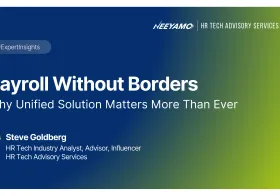 Thumbnail image for webinar on Payroll without Borders: Why Unified Solution Matters more than ever With Steve Goldberg